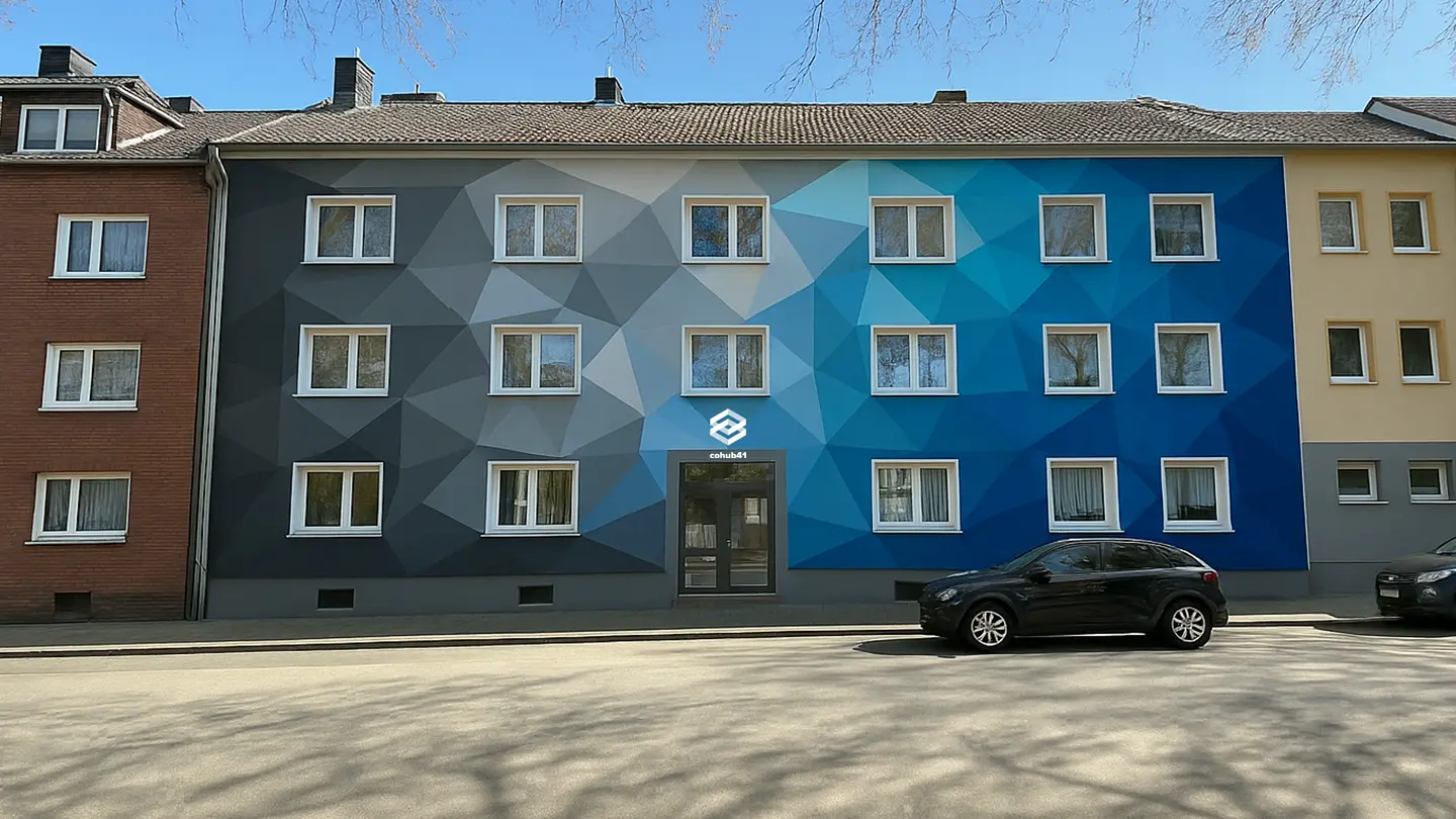 Grafik cohub41 Fassade